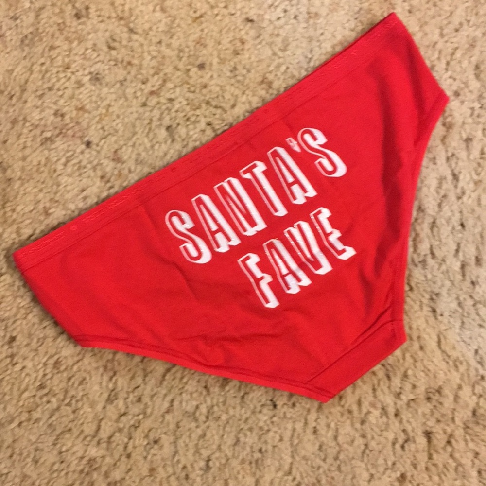 NWT VS PINK Holiday Panty - Picture 4 of 7